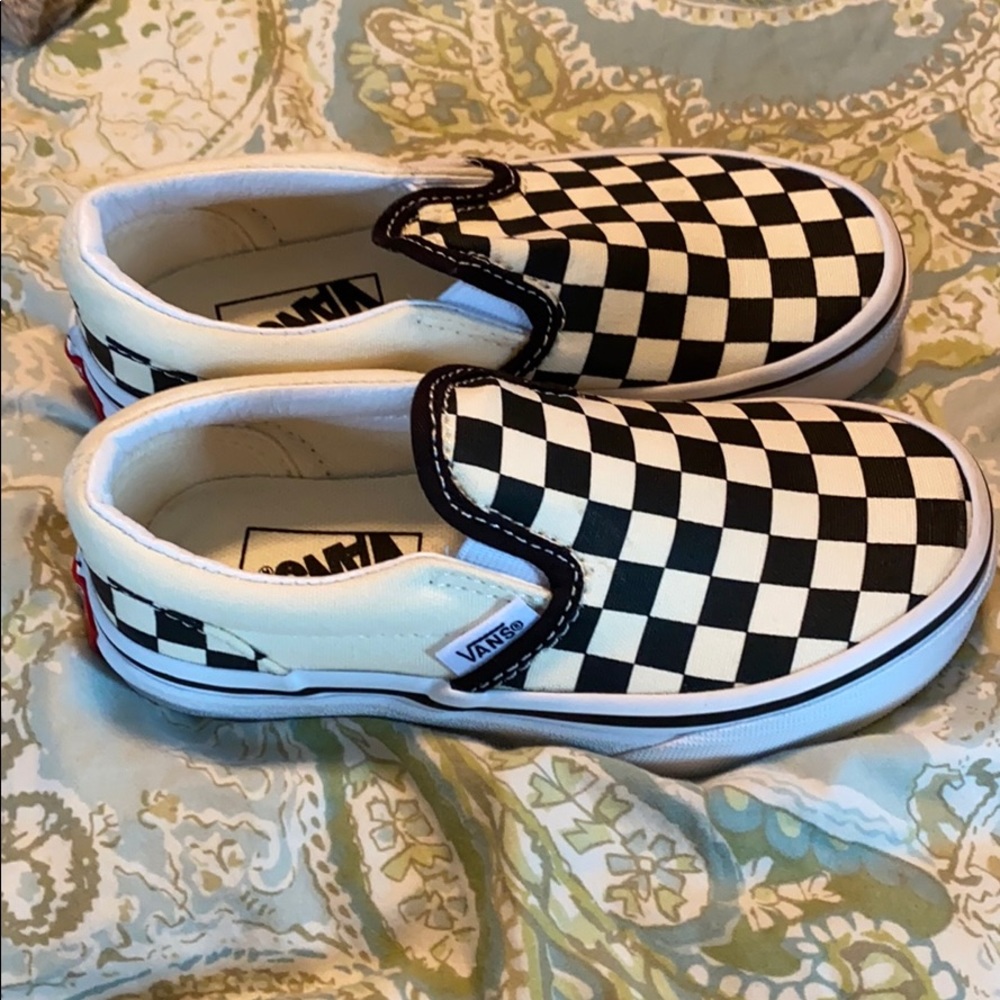 Toddler boy Vans Classic Slip On, New in box